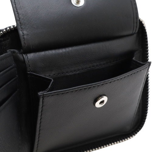 ディーゼル 二つ折り財布 メンズ DSL 3D- BI FOLD COIN ZIP XS ブラック DIESEL X10007 PR818 T8013 BLACK