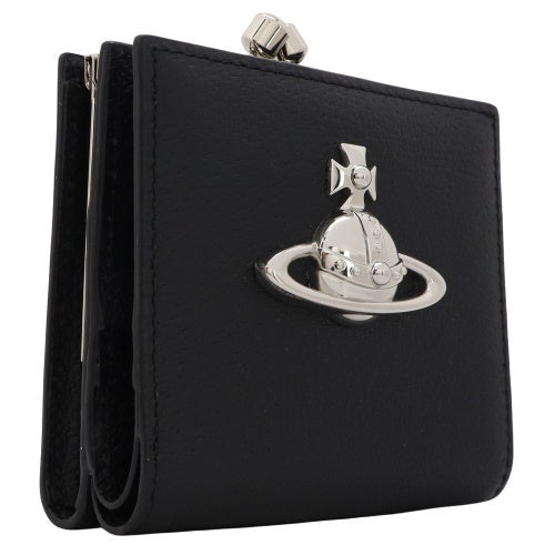 ヴィヴィアンウエストウッド 二つ折り財布 レディース ブラック Vivienne Westwood 5107005GW L00F7 N401 BLACK