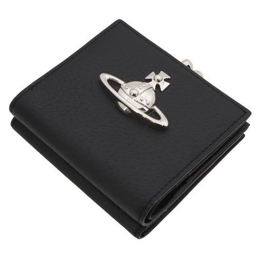 ヴィヴィアンウエストウッド 二つ折り財布 レディース ブラック Vivienne Westwood 5107005GW L00F7 N401 BLACK