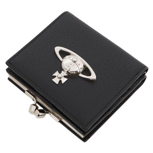 ヴィヴィアンウエストウッド 二つ折り財布 レディース ブラック Vivienne Westwood 5107005GW L00F7 N401 BLACK