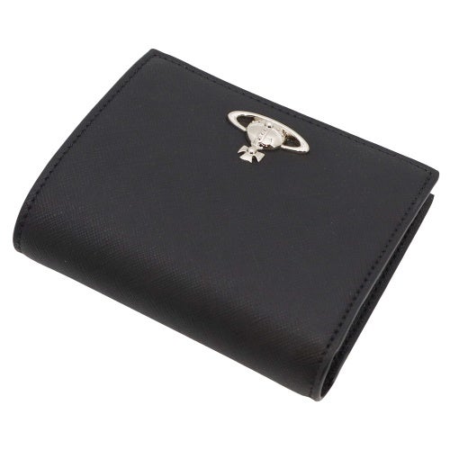ヴィヴィアンウエストウッド 二つ折り財布 レディース ブラック Vivienne Westwood 51150030W S0021 N401 BLACK
