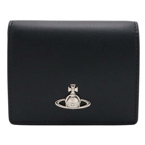 ヴィヴィアンウエストウッド 二つ折り財布 レディース ブラック Vivienne Westwood 51150030W S0026 N401 BLACK