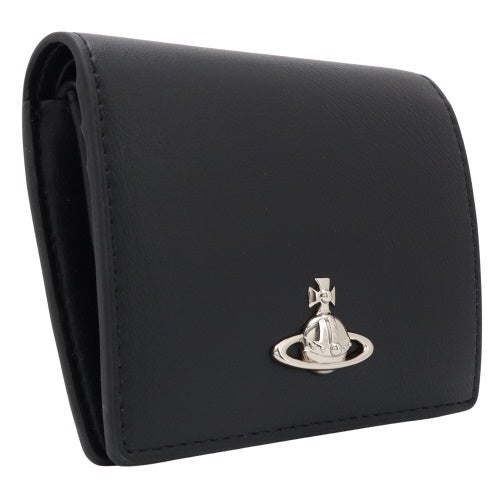 ヴィヴィアンウエストウッド 二つ折り財布 レディース ブラック Vivienne Westwood 51150030W S0026 N401 BLACK