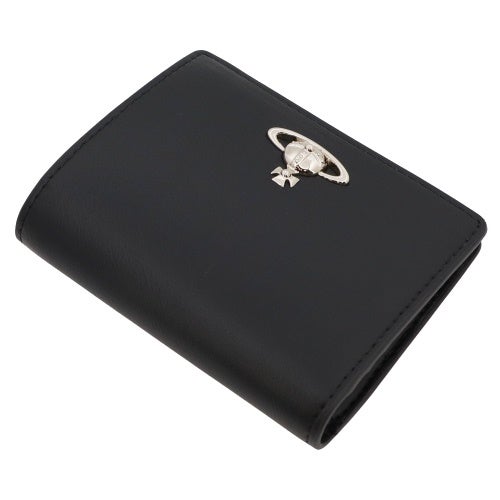 ヴィヴィアンウエストウッド 二つ折り財布 レディース ブラック Vivienne Westwood 51150030W S0026 N401 BLACK