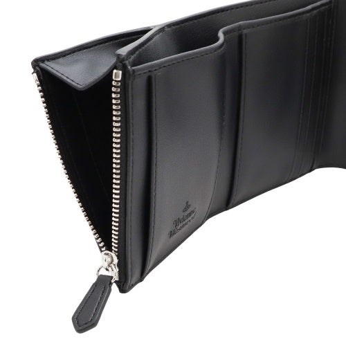 ヴィヴィアンウエストウッド 二つ折り財布 レディース ブラック Vivienne Westwood 5115003TW S0026 N401 BLACK