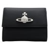 ヴィヴィアンウエストウッド 三つ折り財布 レディース ブラック Vivienne Westwood 5107005FW L00F7 N401 BLACK