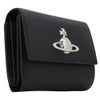 ヴィヴィアンウエストウッド 三つ折り財布 レディース ブラック Vivienne Westwood 5107005FW L00F7 N401 BLACK