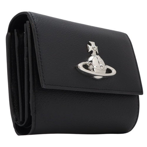ヴィヴィアンウエストウッド 三つ折り財布 レディース ブラック Vivienne Westwood 5107005FW L00F7 N401 BLACK