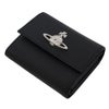ヴィヴィアンウエストウッド 三つ折り財布 レディース ブラック Vivienne Westwood 5107005FW L00F7 N401 BLACK