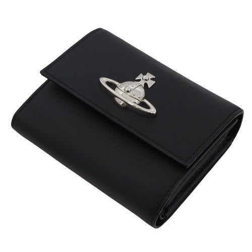 ヴィヴィアンウエストウッド 三つ折り財布 レディース ブラック Vivienne Westwood 5107005FW L00F7 N401 BLACK