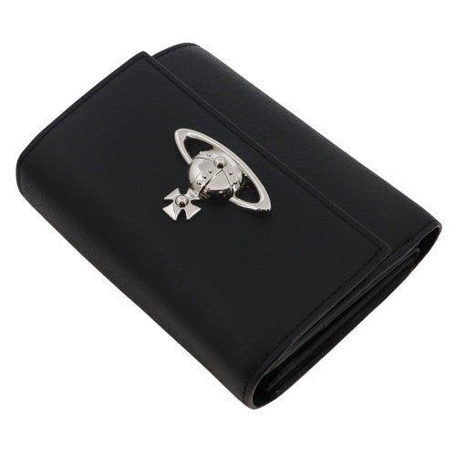ヴィヴィアンウエストウッド 三つ折り財布 レディース ブラック Vivienne Westwood 5107005FW L00F7 N401 BLACK