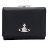 ヴィヴィアンウエストウッド 三つ折り財布 レディース ブラック Vivienne Westwood 5115002MW S0026 N401 BLACK
