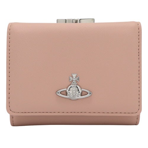ヴィヴィアンウエストウッド 三つ折り財布 レディース ピンク Vivienne Westwood 5115002MW S0026 G405 PASTEL PINK