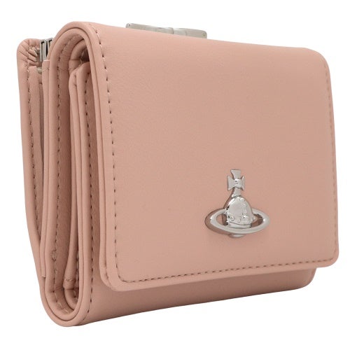ヴィヴィアンウエストウッド 三つ折り財布 レディース ピンク Vivienne Westwood 5115002MW S0026 G405 PASTEL PINK