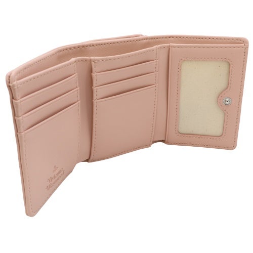 ヴィヴィアンウエストウッド 三つ折り財布 レディース ピンク Vivienne Westwood 5115002MW S0026 G405 PASTEL PINK