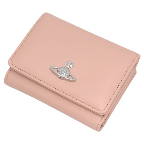 ヴィヴィアンウエストウッド 三つ折り財布 レディース ピンク Vivienne Westwood 5115002MW S0026 G405 PASTEL PINK
