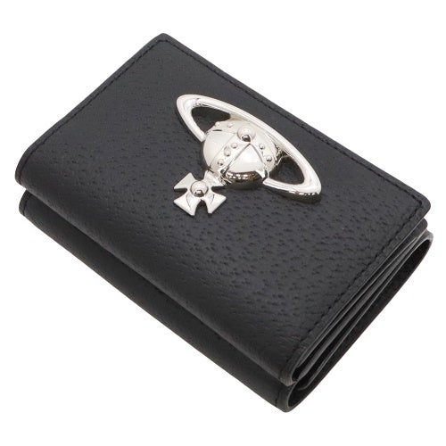 ヴィヴィアンウエストウッド 三つ折り財布 レディース ブラック Vivienne Westwood 5115003YW L00F7 N401 BLACK